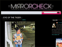 Tablet Screenshot of mirrorcheck.com